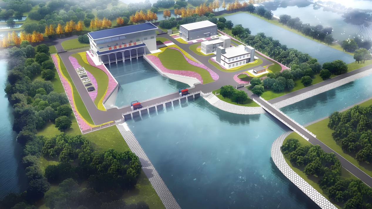 武漢銀蓮湖垸泵站新建35KV專(zhuān)用變電站工程、35KV配套線(xiàn)路工程